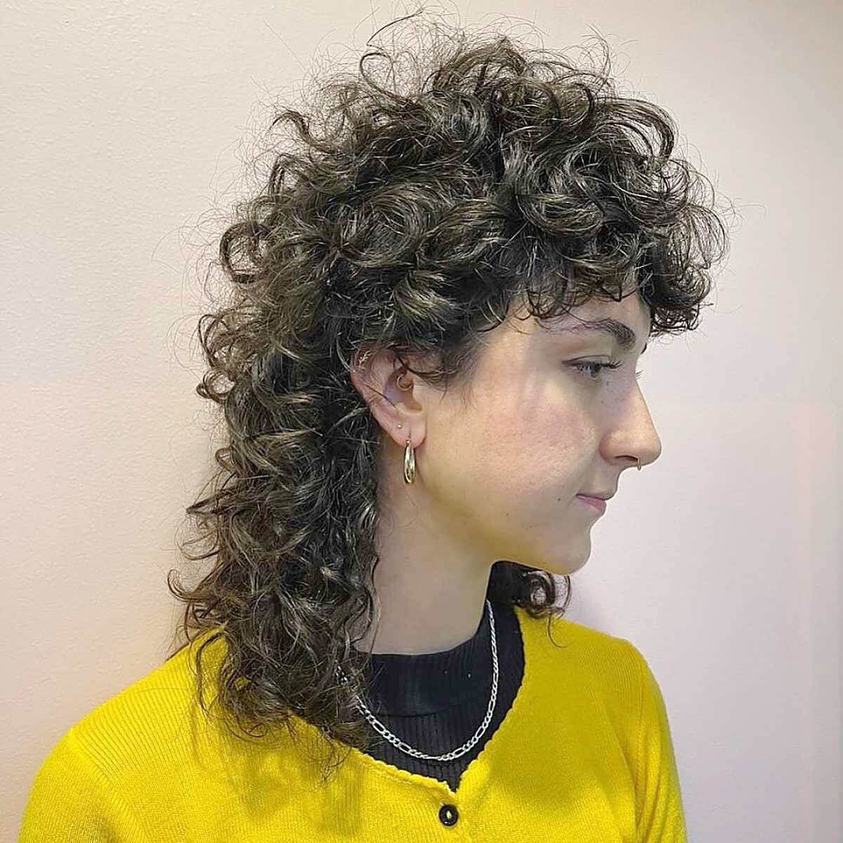 22 Mullet Curl Hairstyles For Bold Beauties