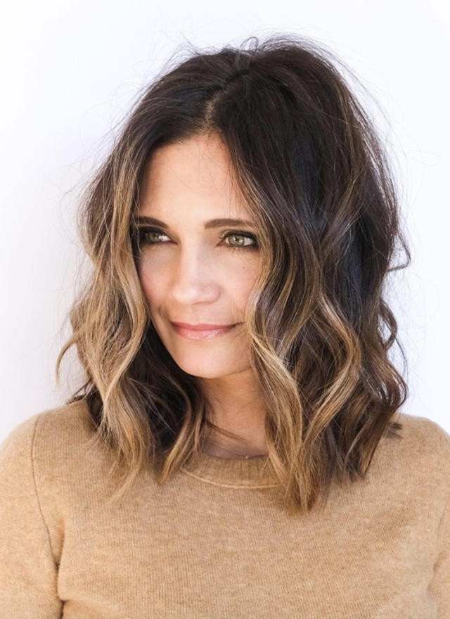 Chic 35S Lob Hairstyle Inspirations For Effortless Glamour